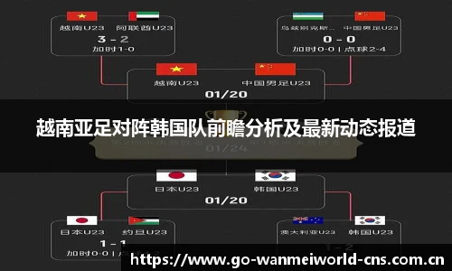 越南亚足对阵韩国队前瞻分析及最新动态报道